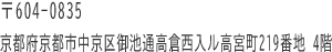 Company address